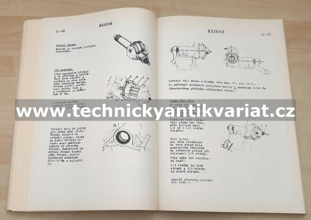 Avia A21 - dílenská příručka (1984)