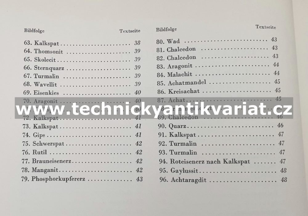 Welt der Kristalle - Helmut Zimmermann (1959)