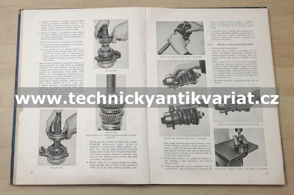 Wartburg 312 a 353 - dílenská příručka (1966)