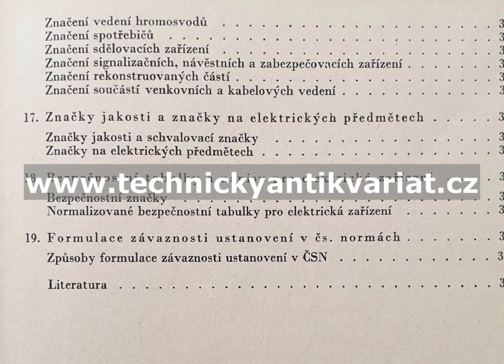 Tabulky pro navrhování a stavbu elektrických zařízení - Chvátal, Kabrna (1971)