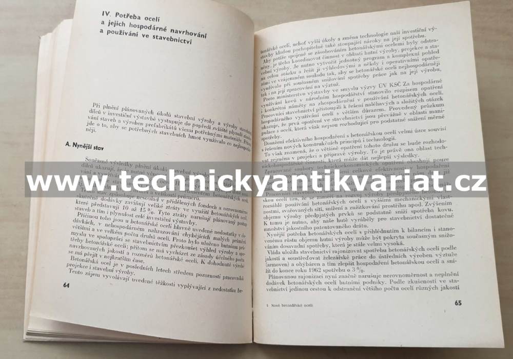 Nové betonářské oceli ve stavebnictví - V.Polesný (1963)