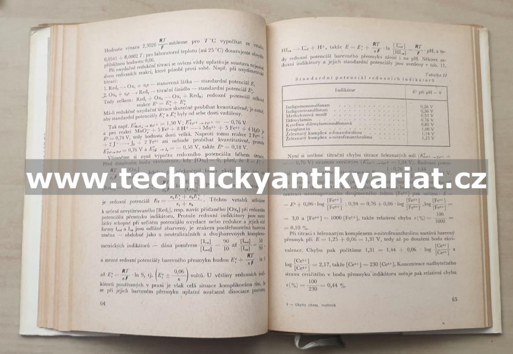 Chyby chemických rozborů - Karel Eckschlager (1961)