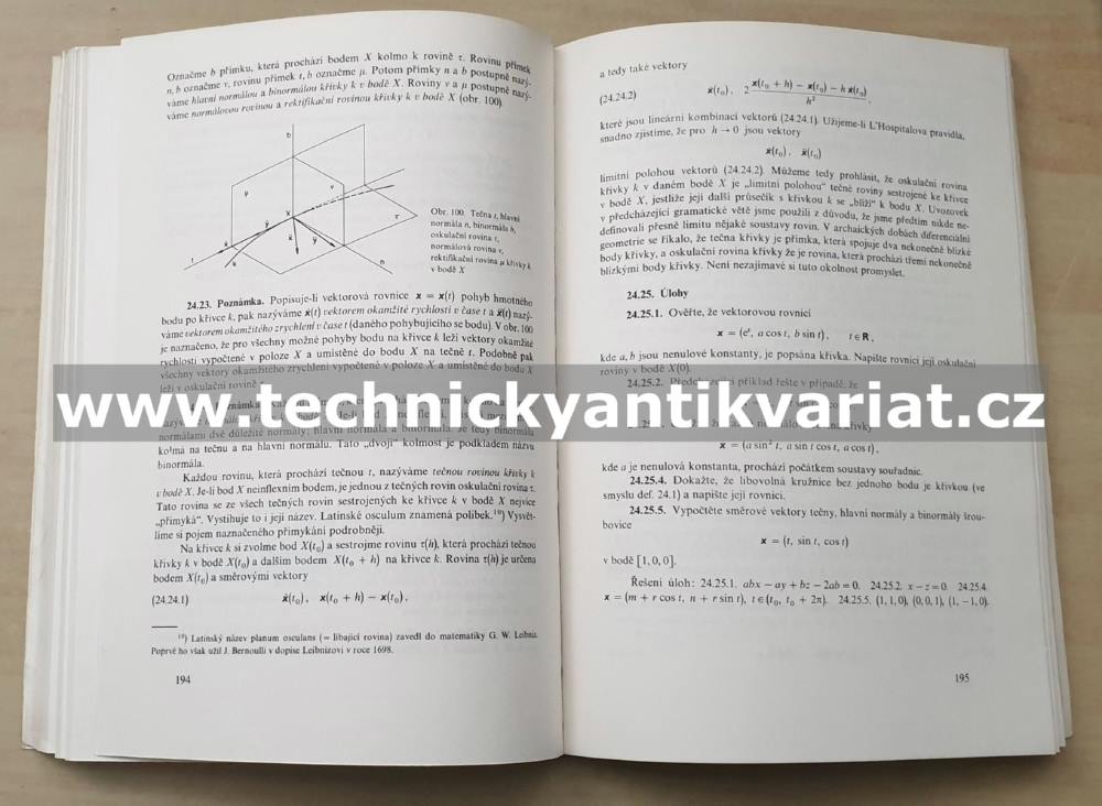 Analytická a diferenciální geometrie VII.- Bruno Budínský (1983)