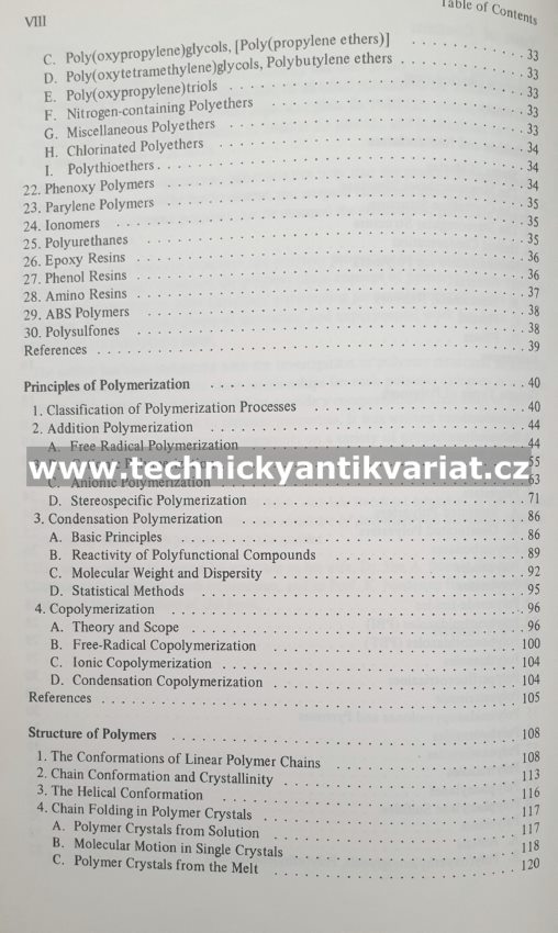Structure and Properties of polymers - Herman V. Boening (1973)