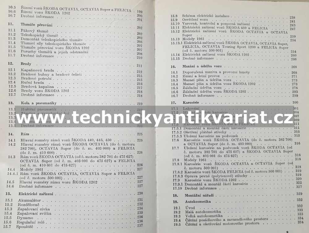 Škoda 440, 445, 450, Octavia, Felicia, 1202 - J. Andrt (1972)