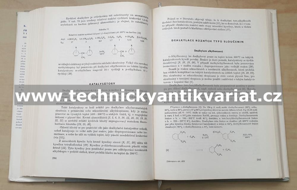 Preparativní reakce v organické chemii IX. Isomerisace a degradace - Kochloefl, Kraus (1967)