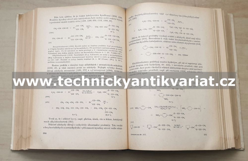 Preparativní reakce v organické chemii IV. alkylace, funkční přeměny aldehydů, ketonů a karbonových kyselin (1959)