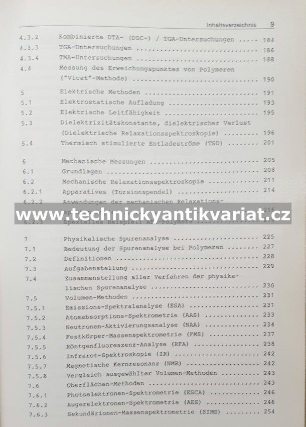 Charakterisierung von Kunststoffen mit physikalischen Methoden - Kampf (1982)