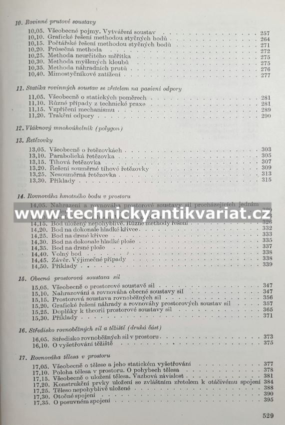 Technická mechanika I. Statika - Josef Šrejtr (1957)