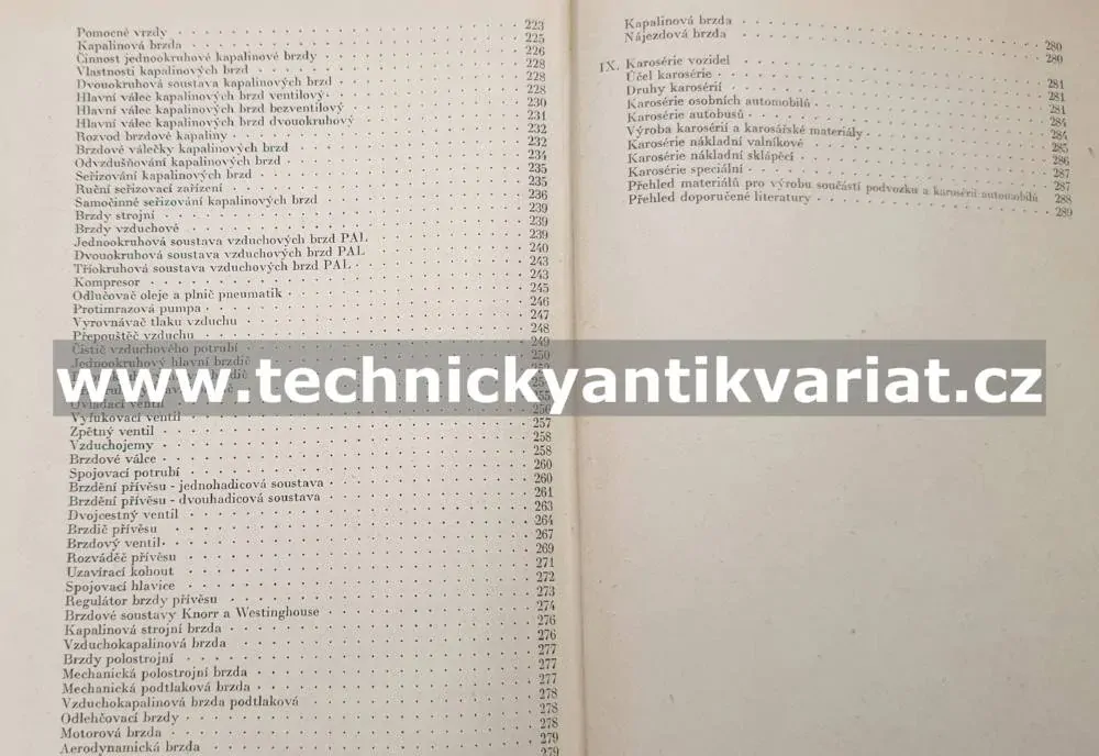 Automobily podvozek, karoserie - Kejzlar, Siegl (1967)
