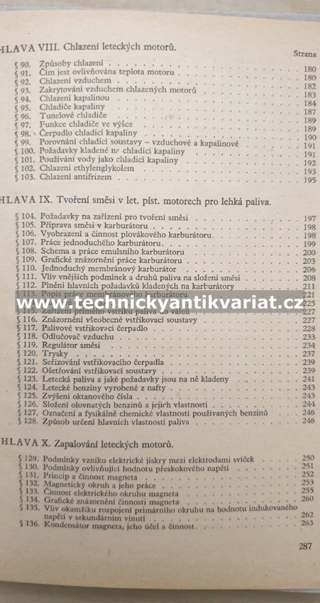 Teorie leteckých pístových motorů - Maksaj, Polanskij