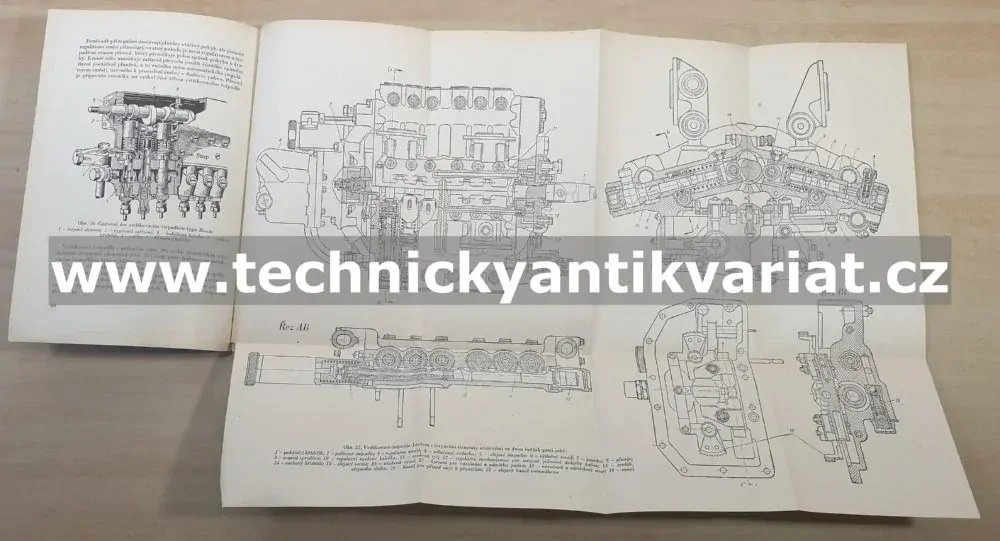 Vstřik lehkého paliva do válců leteckého motoru - B.P.Pokrovskij (1955)