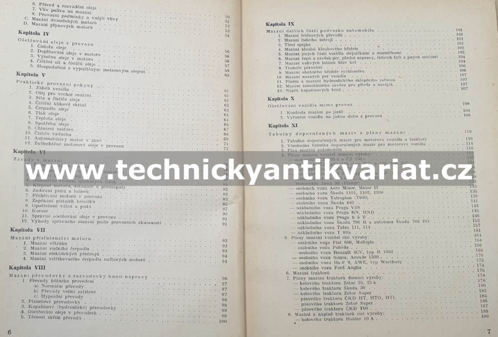 Mazání motorových vozidel a používaná paliva - Josef Hermach (1958)