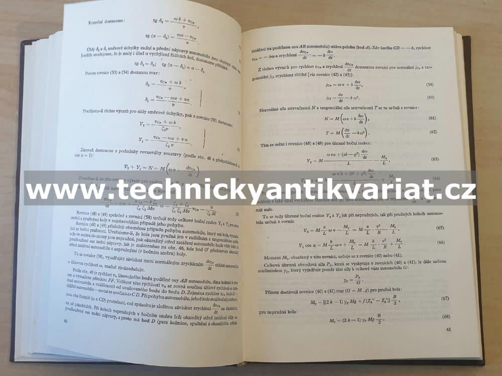 Theorie automobilů - A .E. Čudakov (1952)