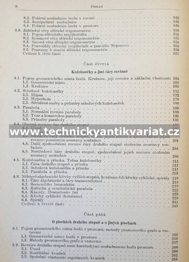 Analytická geometrie - Jiří Klapka (1960)