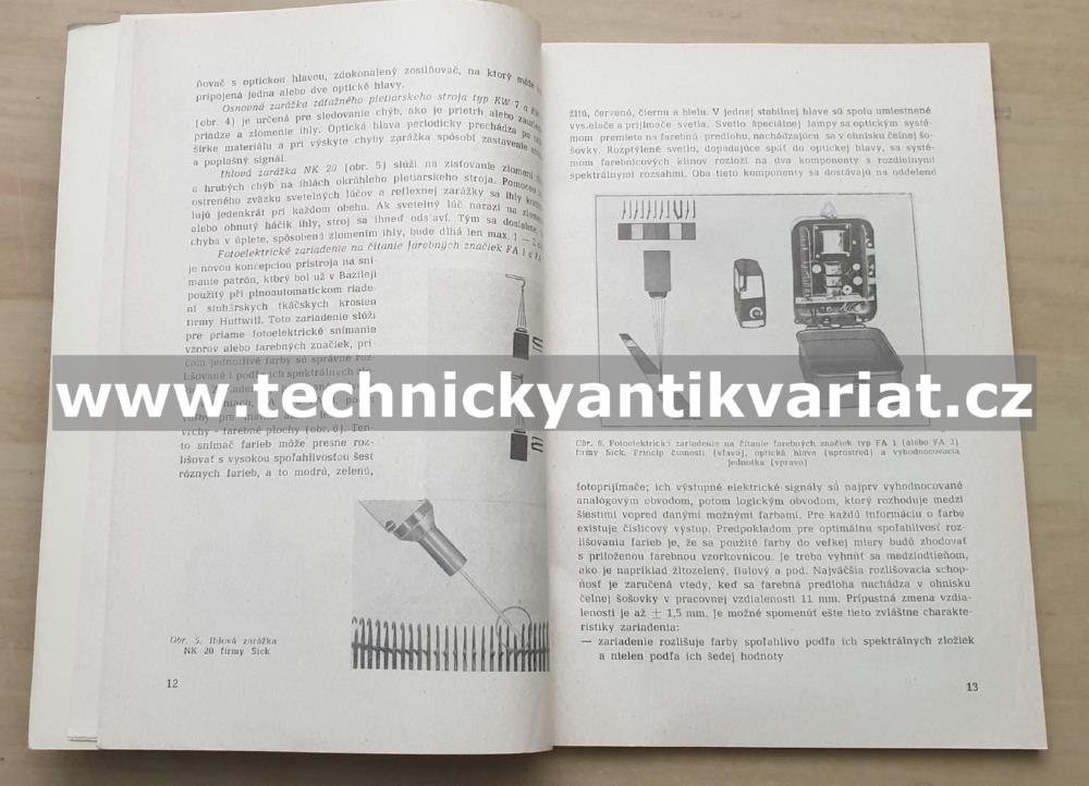 ITMA 71 Paříž Meracia a regulačná technika (1974)