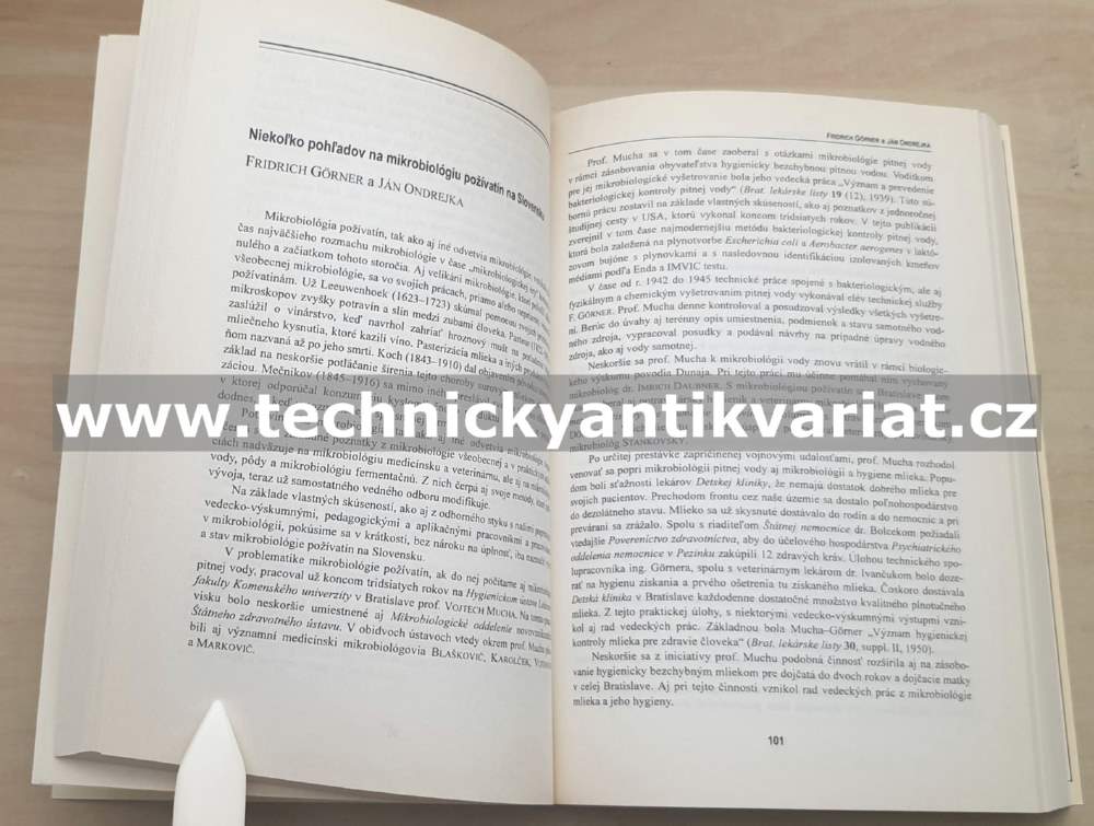 Kapitoli z historie československé mikrobiologie - Ebringer, John, Matějů, Vinter (1998)