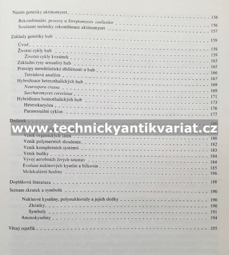 Molekulární genetika pro potravinářské chemiky a biochemiky - Škoda, Škodová (1984)