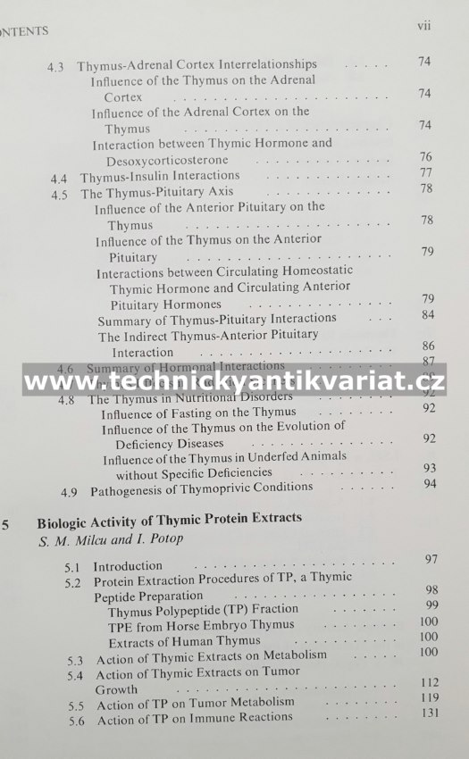 Thymic Hormones - T.D.Luckey (1973)