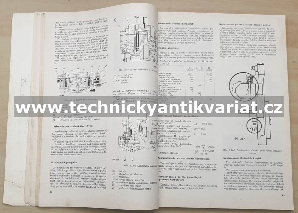 Škoda 1203 - dielenská příručka (1984)