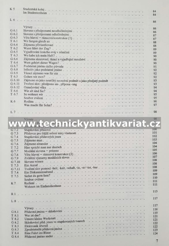 Němčina pro vysoké školy - Vratislav Slezák (1988)