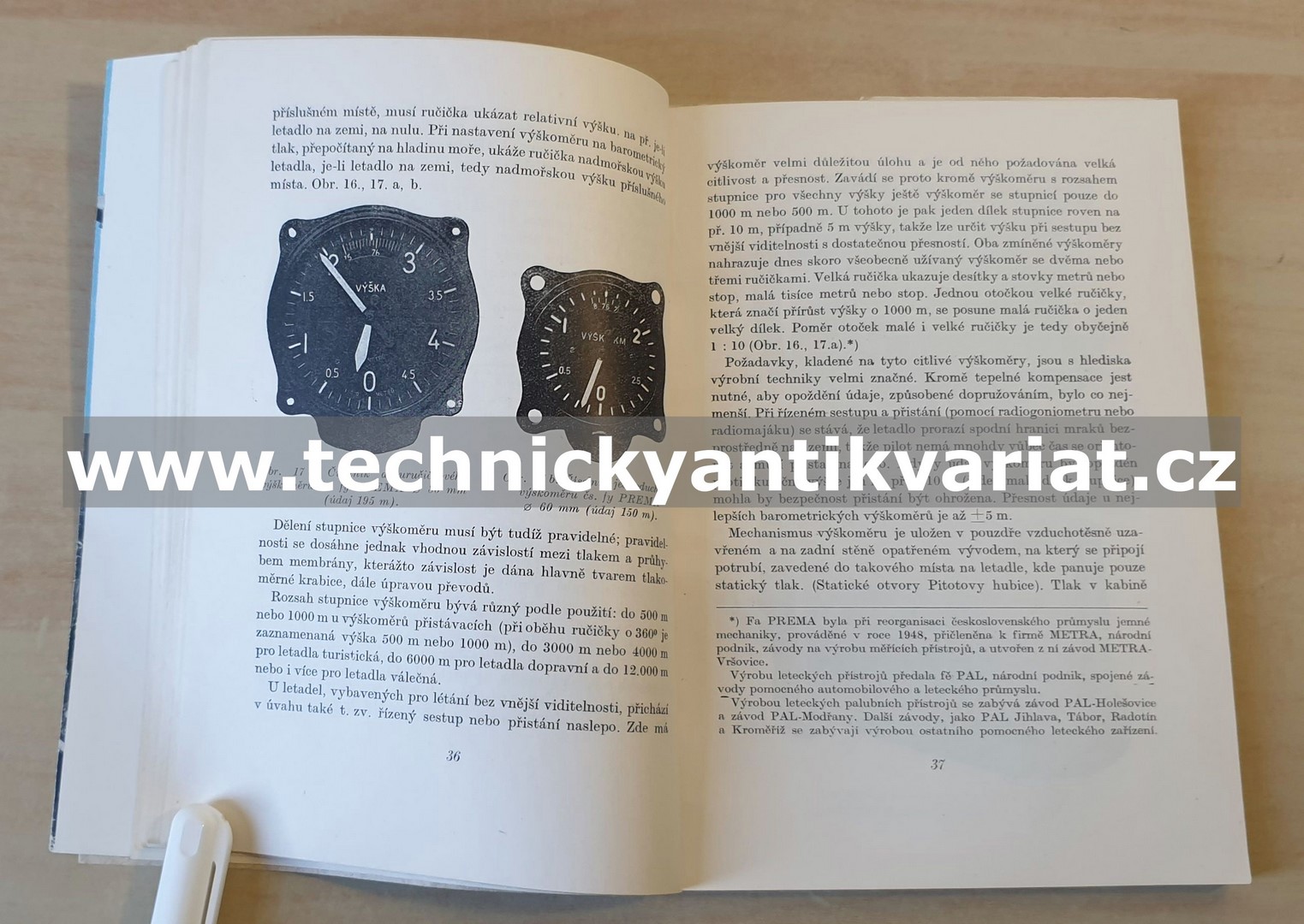 Příručka letecké navigace I.díl letecké přístroje - František Železný (1949)