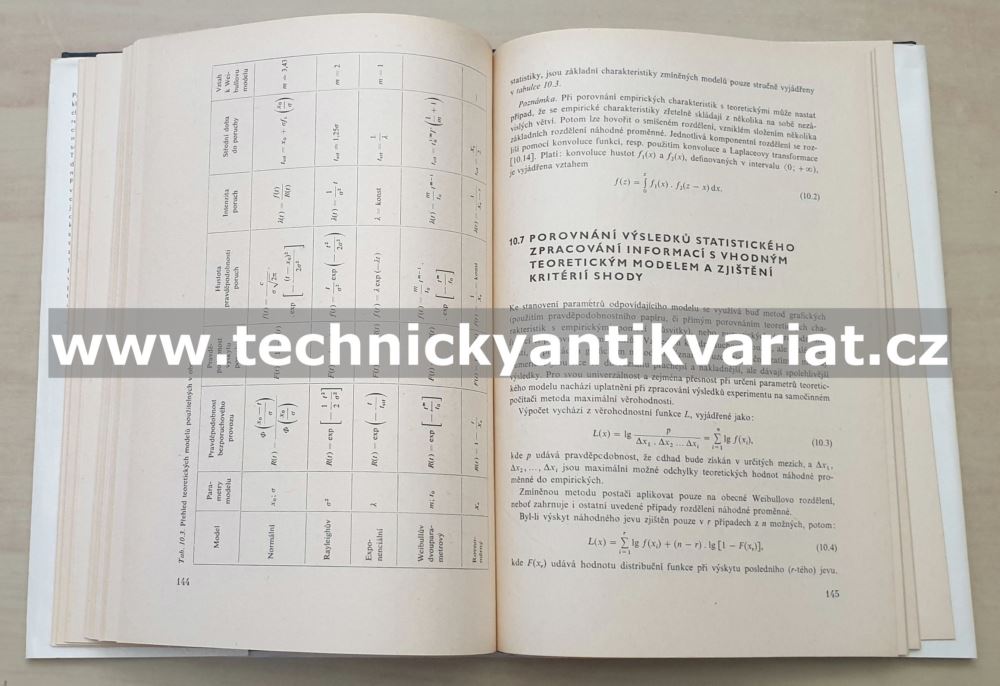 Spolehlivost strojních zařízení - Němec, Sedláček (1979)