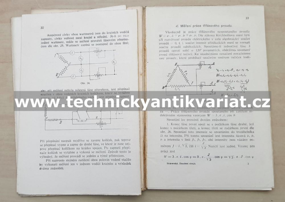Zkoušení strojů dynamoelektrických, elektromotorů a transformátorů - K. Sichrovský (1919)