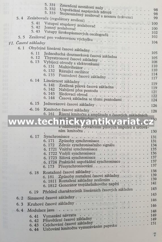 Elektronkový oscilograf - Norton Nadler (1954)