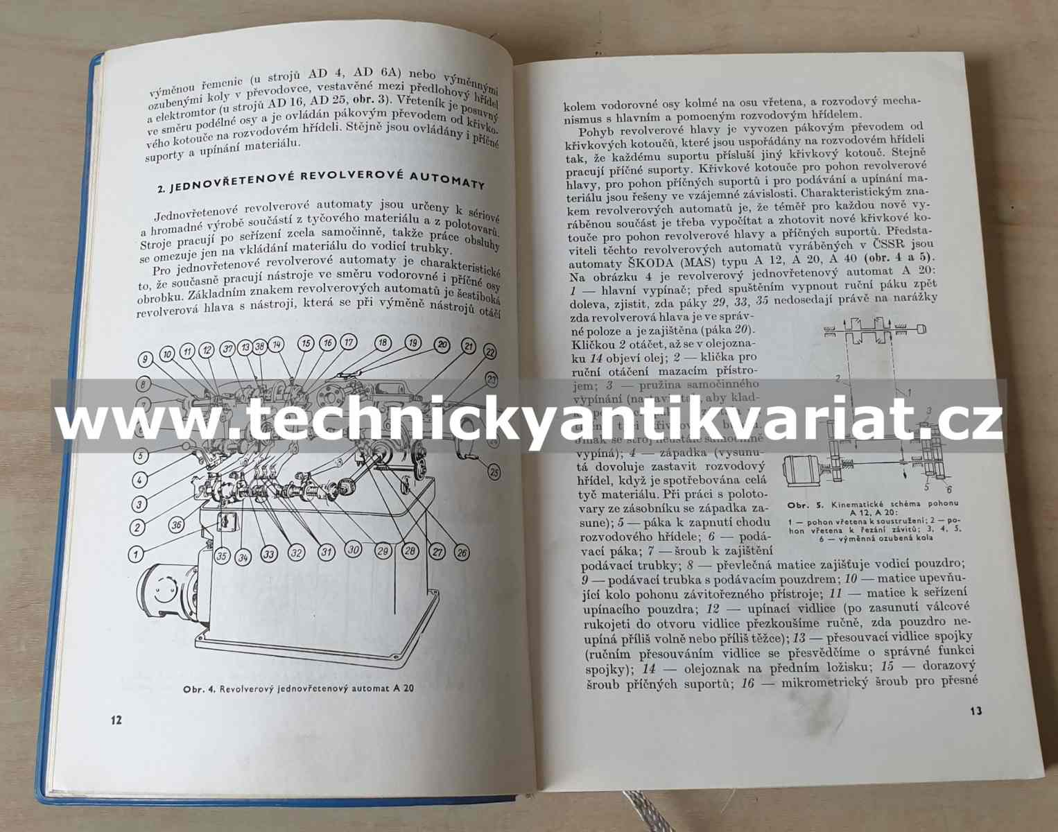 Údržba a opravy soustružnických automatů - Jaroslav Řehůřek (1966)