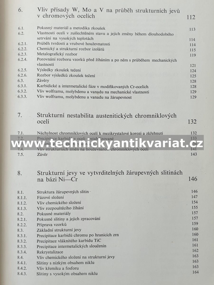 Elektronová metalografie jemnozrnných fází - Ježek, Vobořil (1972)