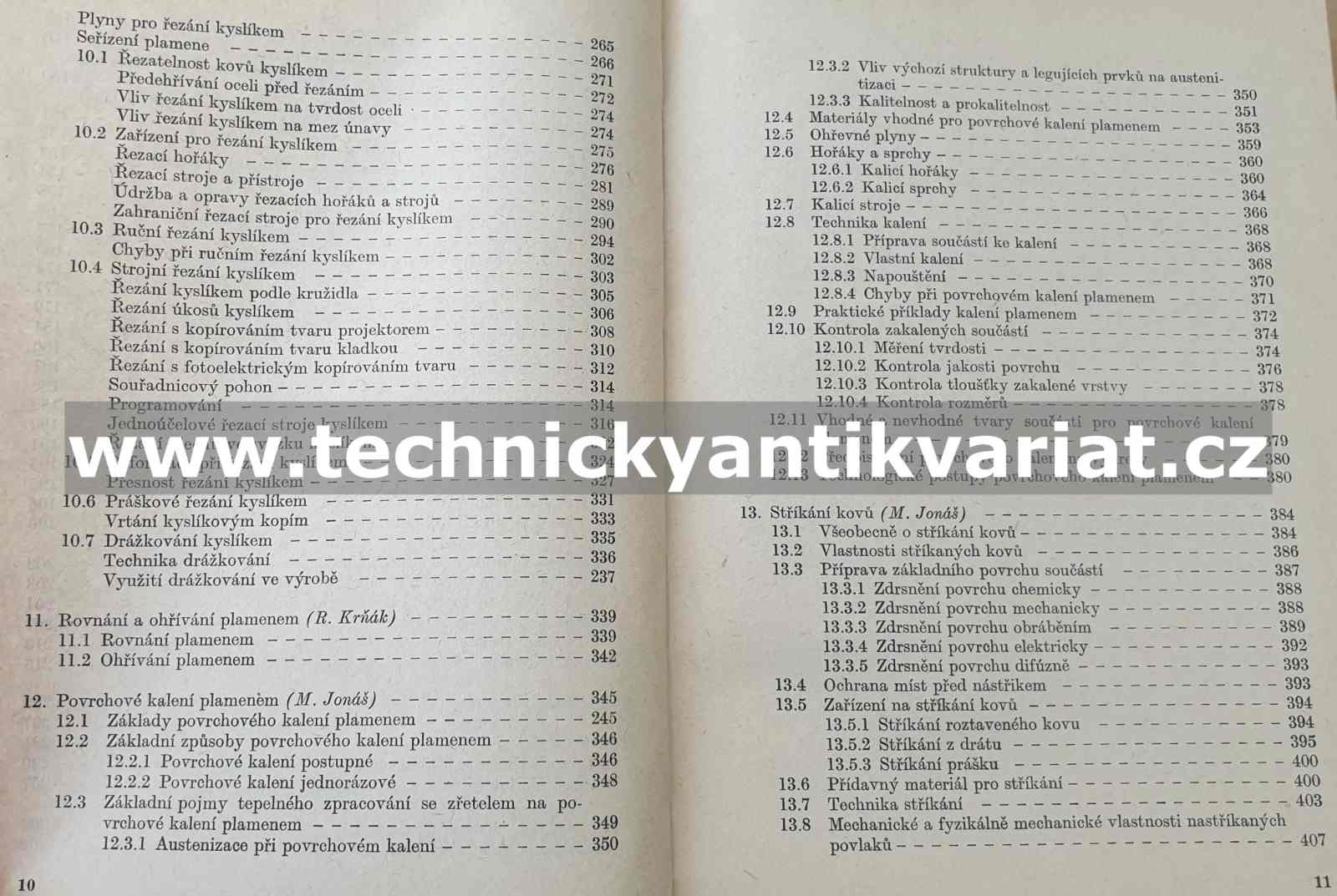 Kvalifikační příručka svářeče plamenem a paliče - Krňák, Kříž, Jonáš (1977)