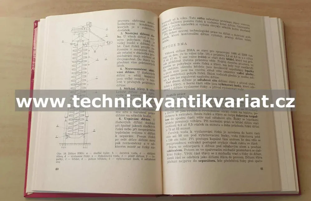 Technologie výroby cukru - Bureš, Číž, Rais (1977)