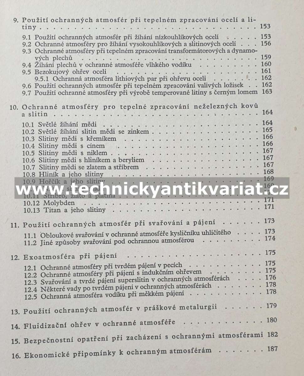 Ochranné atmosféry v hutnictví a strojírenství - Josef Teindl (1967)