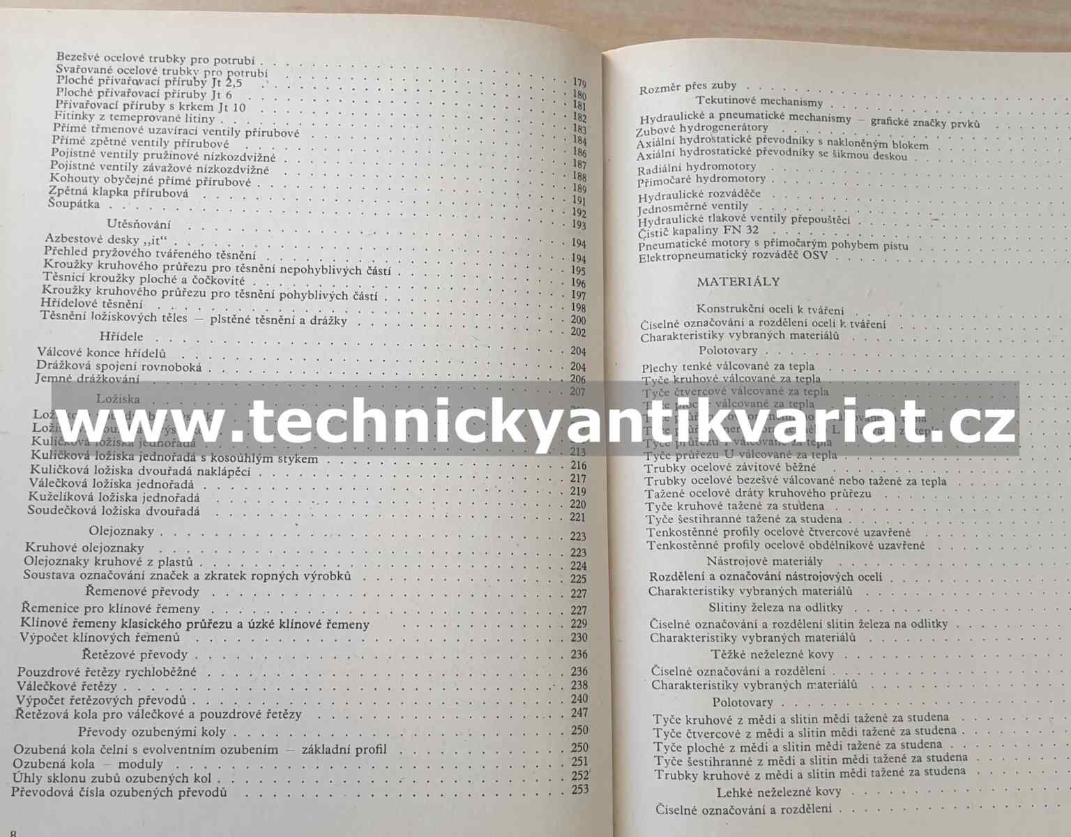 Strojnické tabulky pro SPŠ nestrojnické (1984)