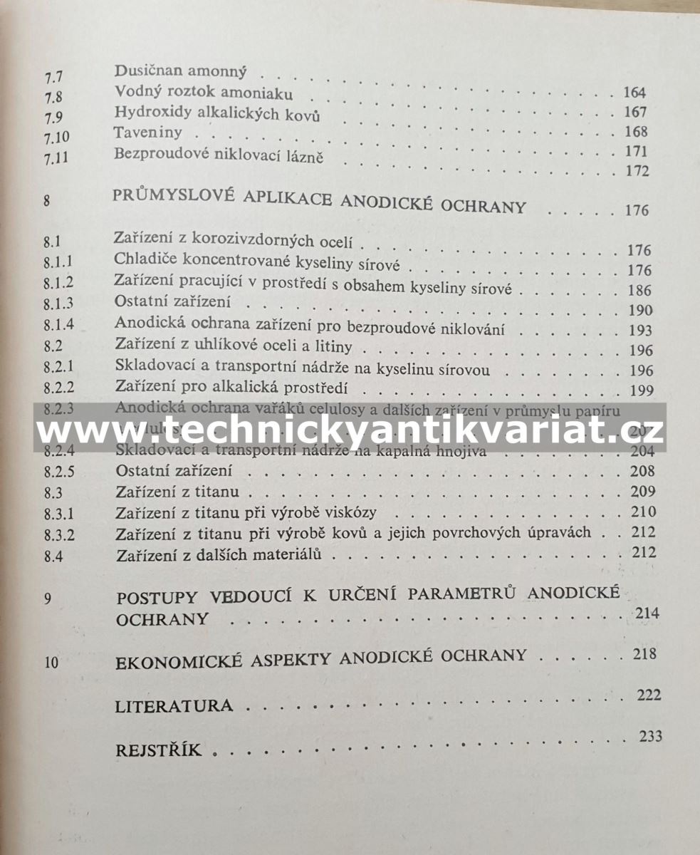 Anodická protikorozní ochrana - Pavel Novák (1987)