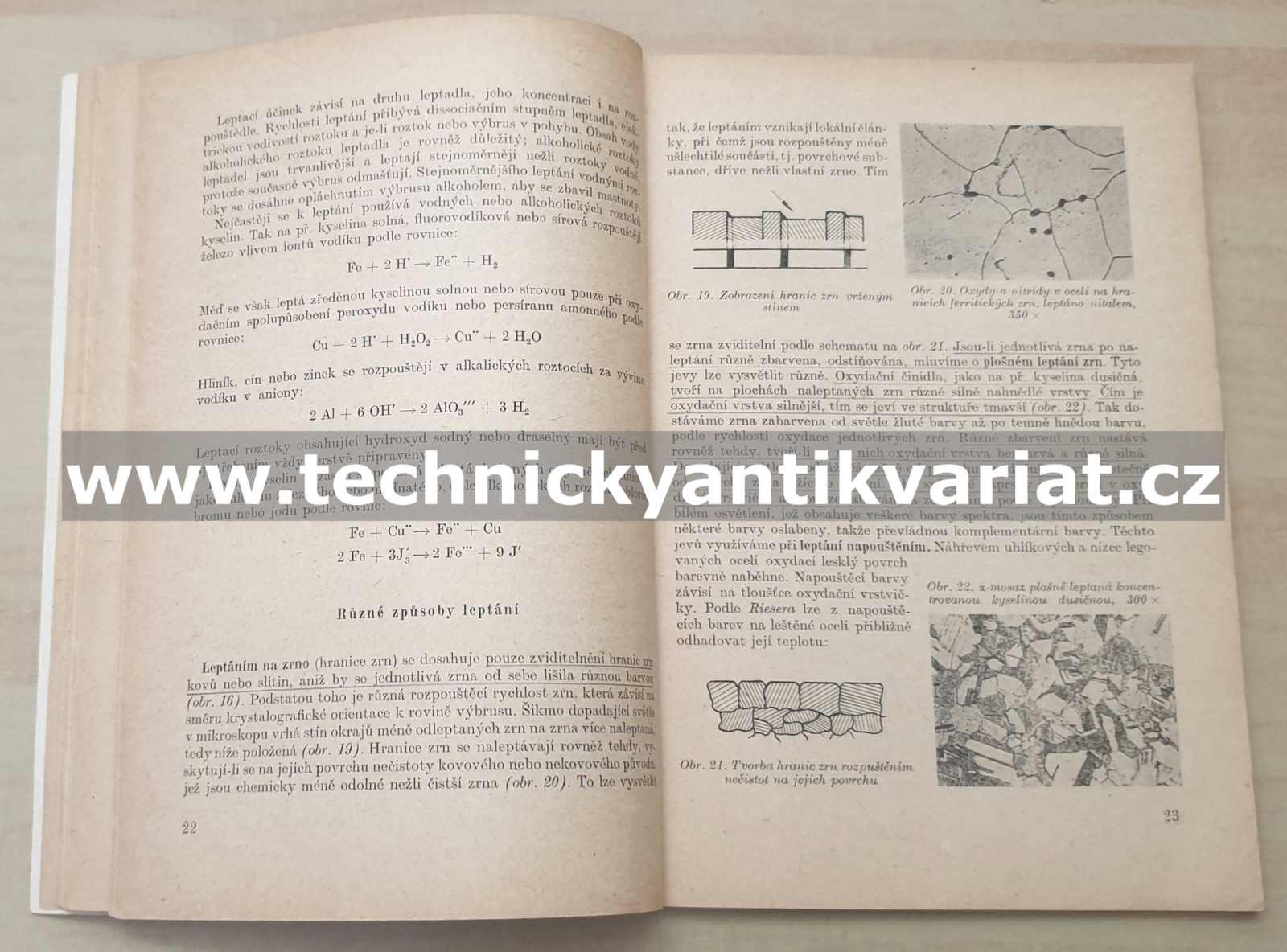 Základy metalografické techniky - M. Wasgestianová (1958)
