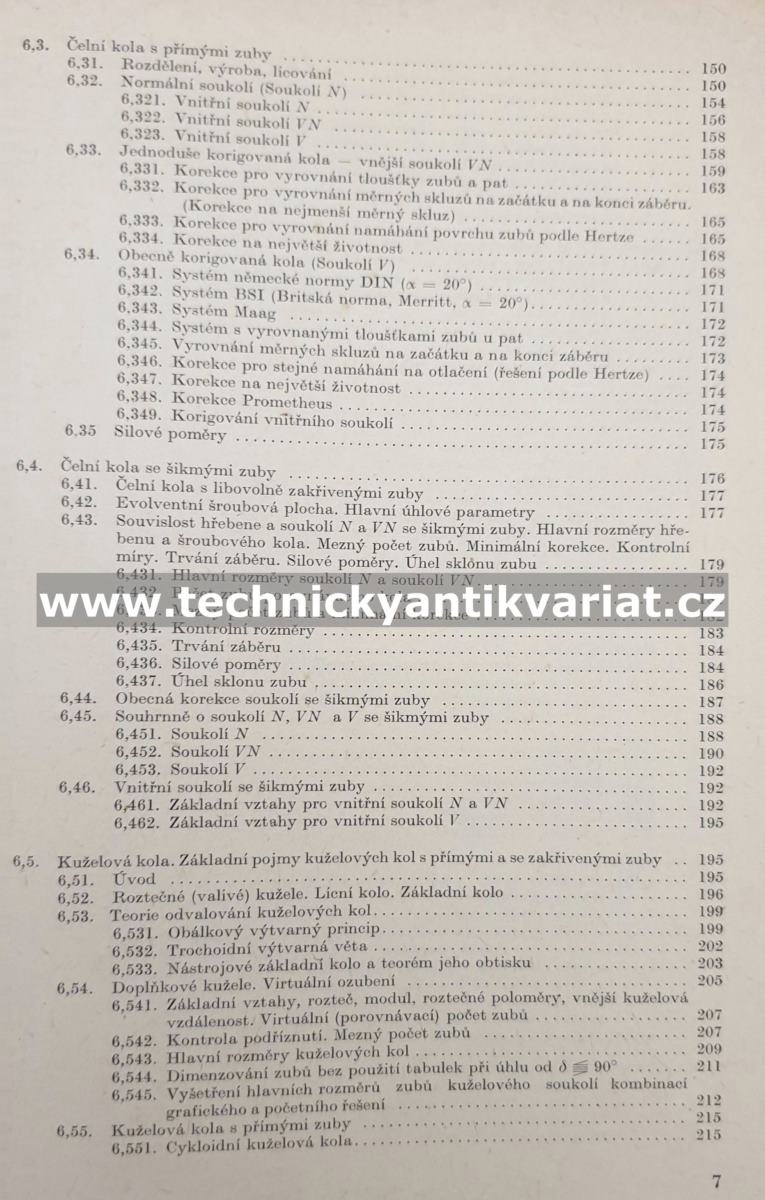 Části strojů II. Převody, a převodová ústrojí - Alfréd Bolek (1963)