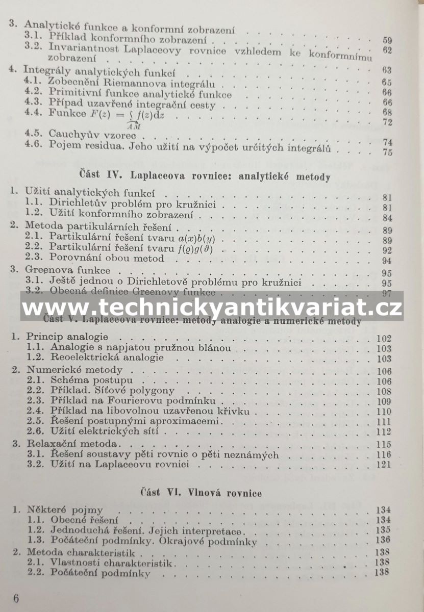 Praktické metody pro řešení parciálních diferenciálních rovnic - J.Legras (1960)