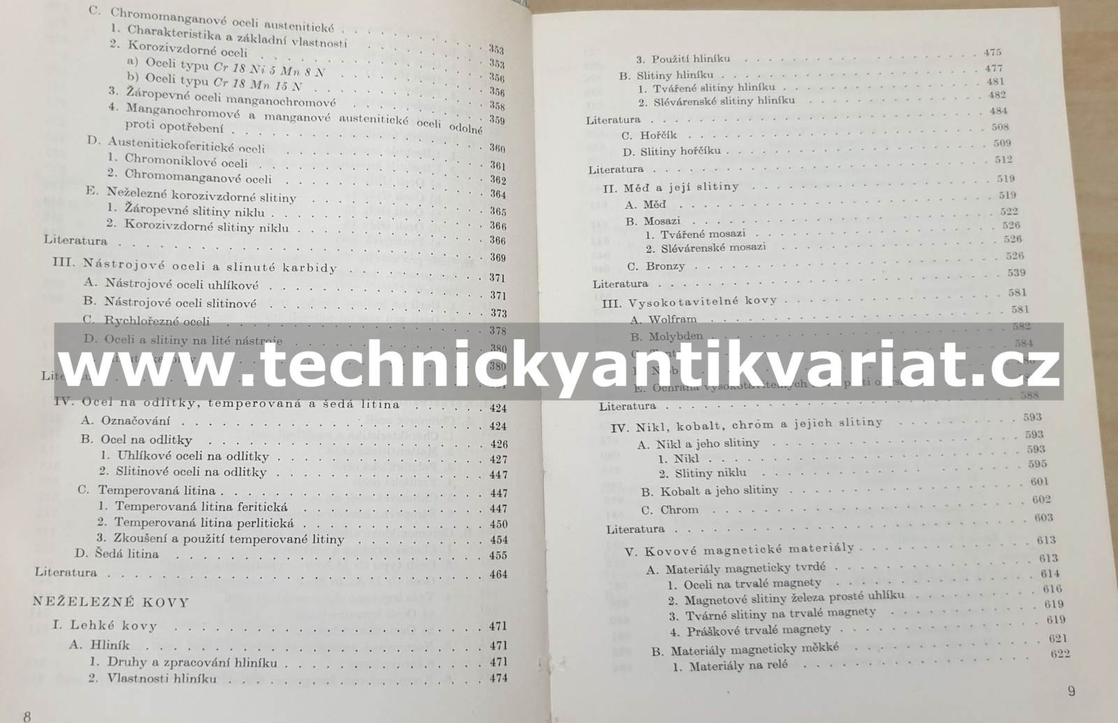 Kovové materiály - Beneš (1968)