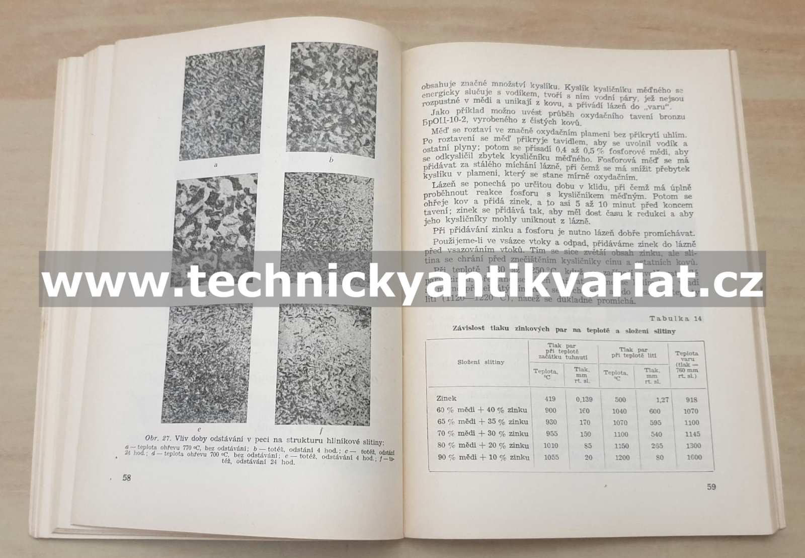 Vady odlitků ze slitin neželezných kovů - Kovvi, Pljackij (1956)