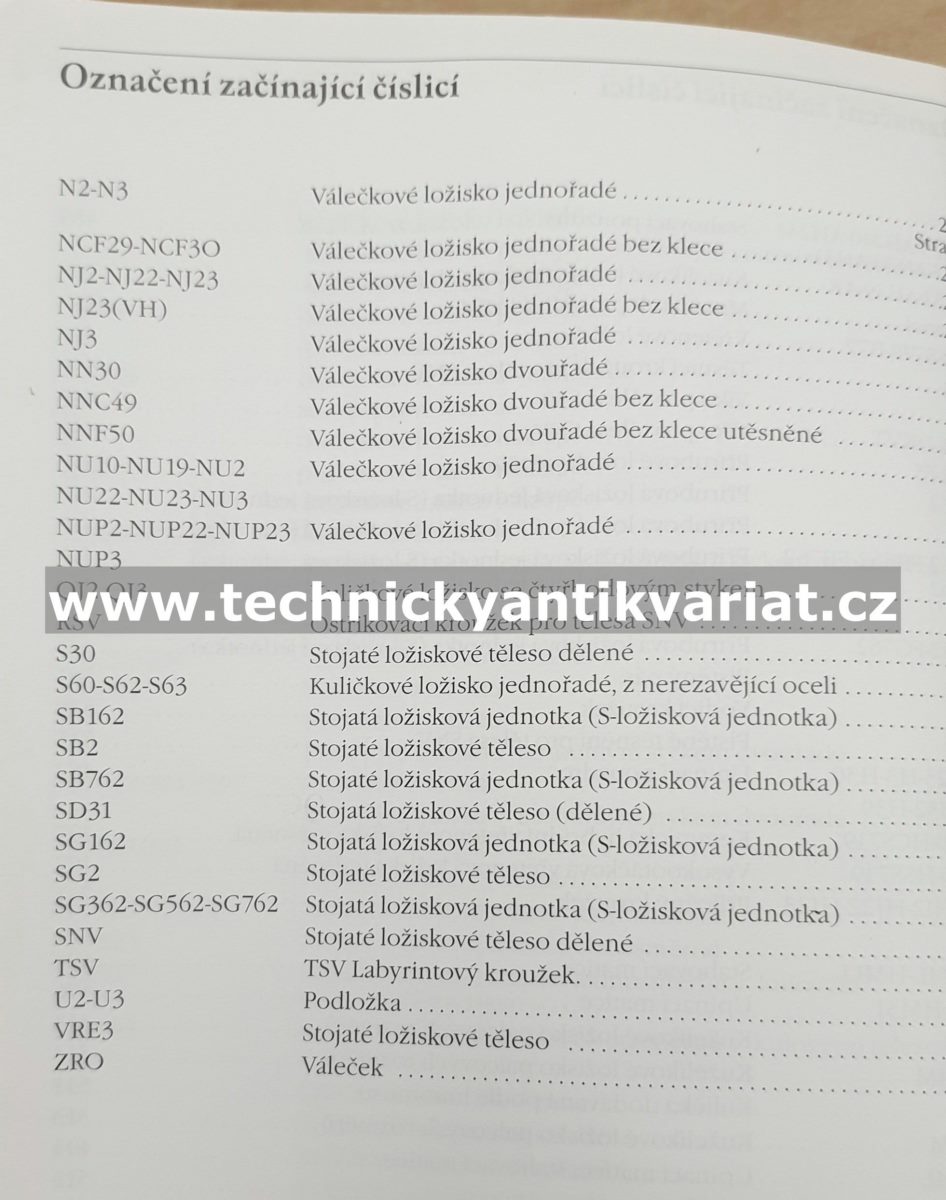 FAG Valivá ložiska (1997)