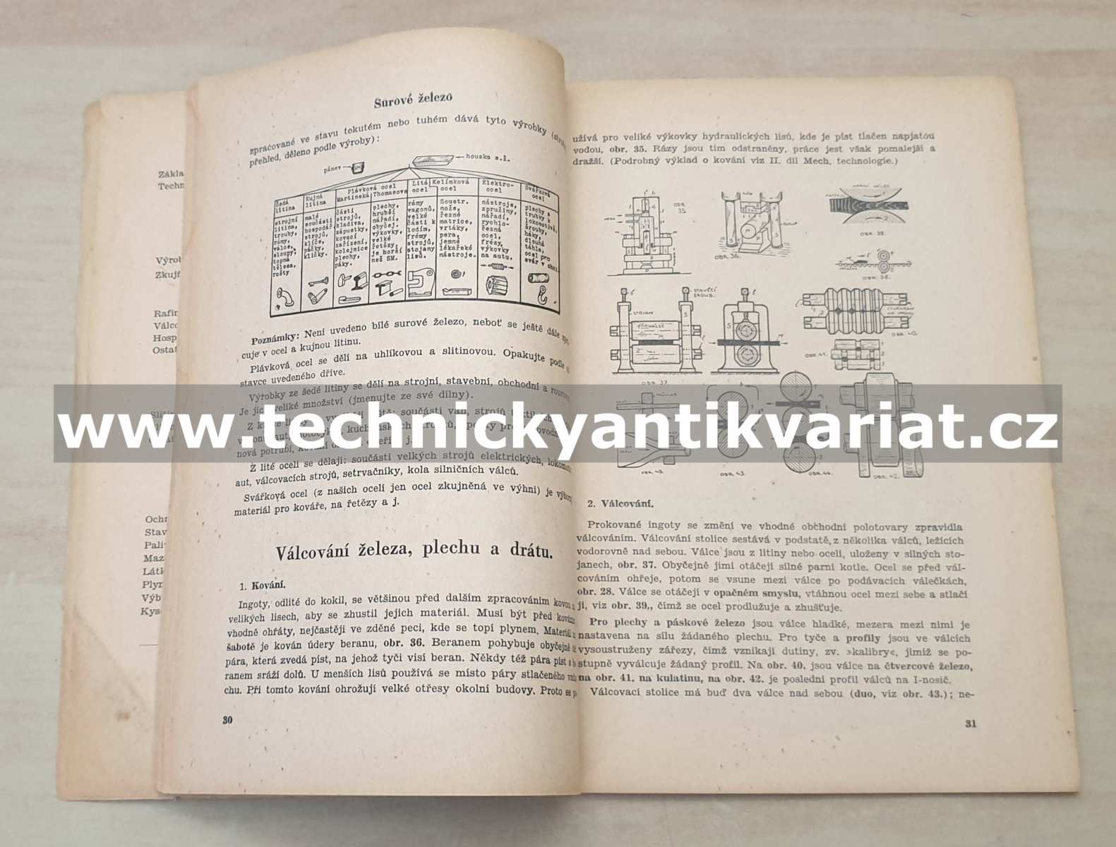 Výroba technických materiálu - Dobrovolný, Andrlík (1938)