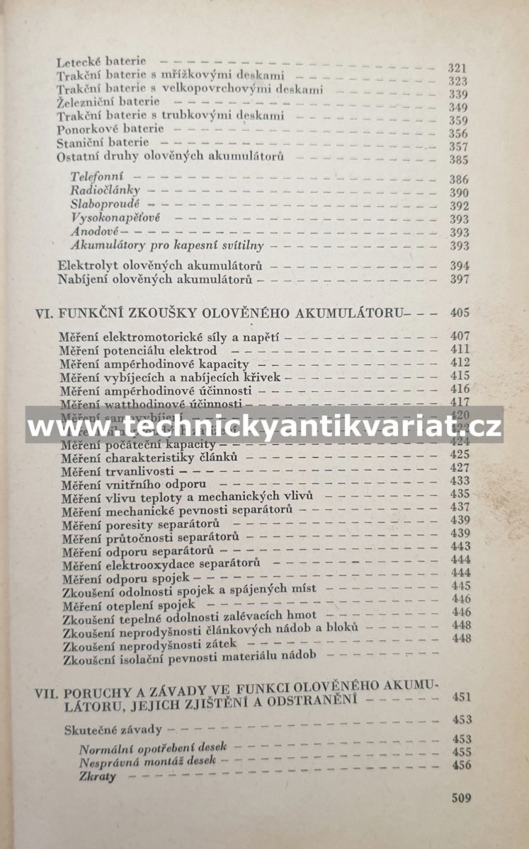 Olověný akumulátor - Jiří Malík (1953)