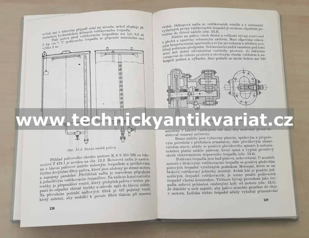 Údržba a opravy československých naftových motorů - Karel Znamirovský (1972)