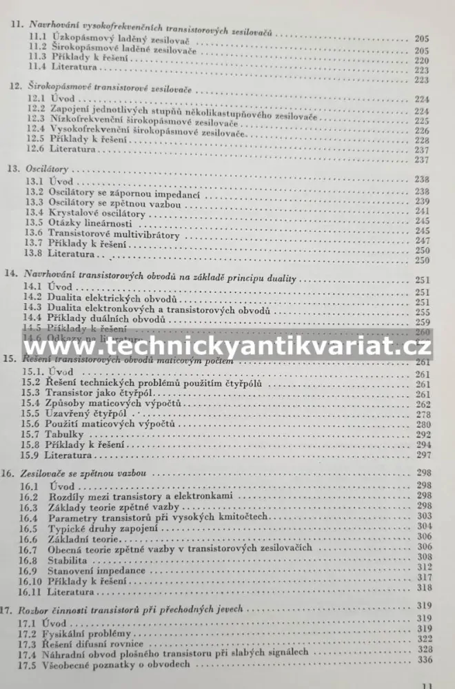 Základy transistorových obvodů - R.F.Shea (1958)
