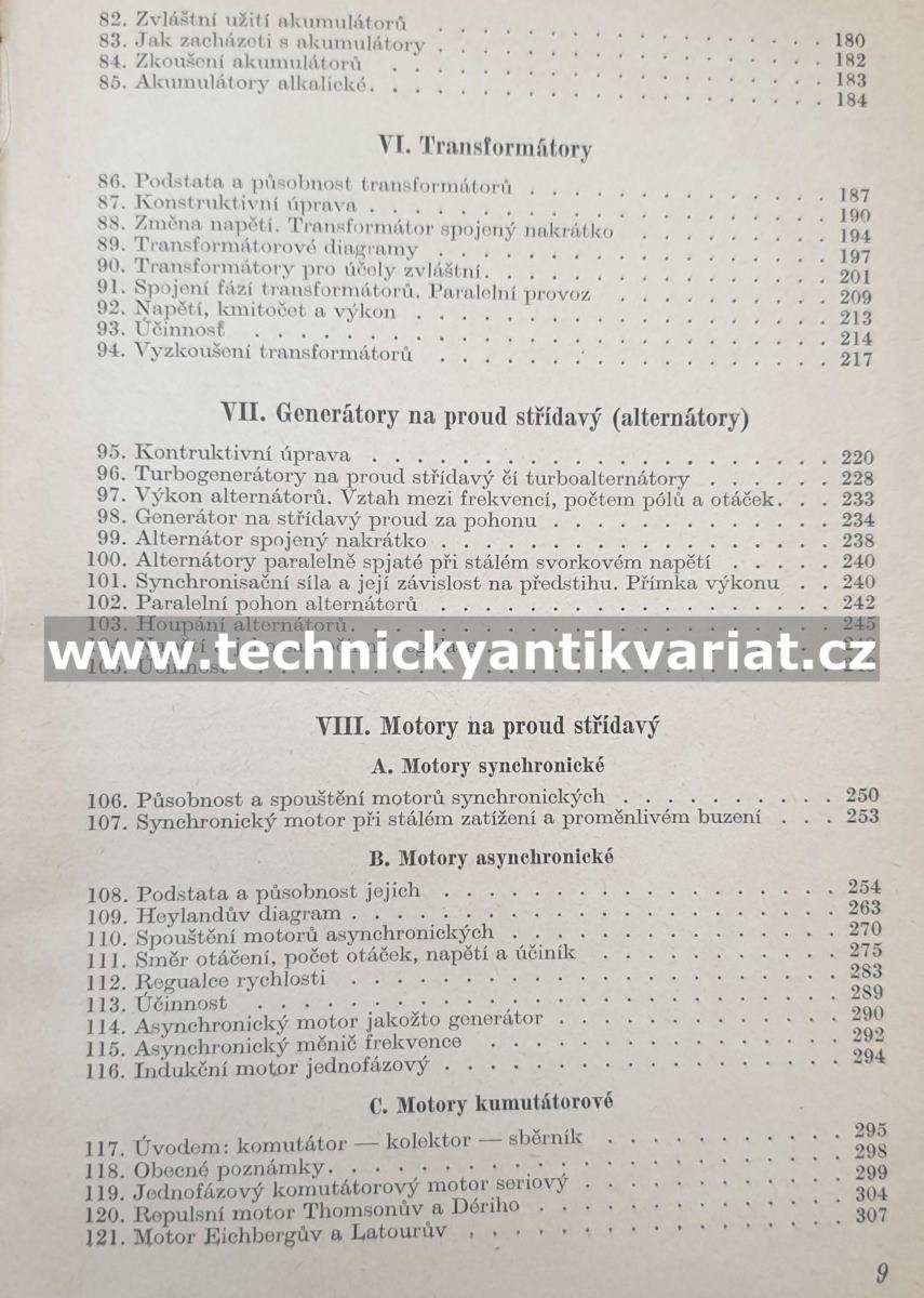 Stručné základy elektrotechniky - Václav Pošík (1950)