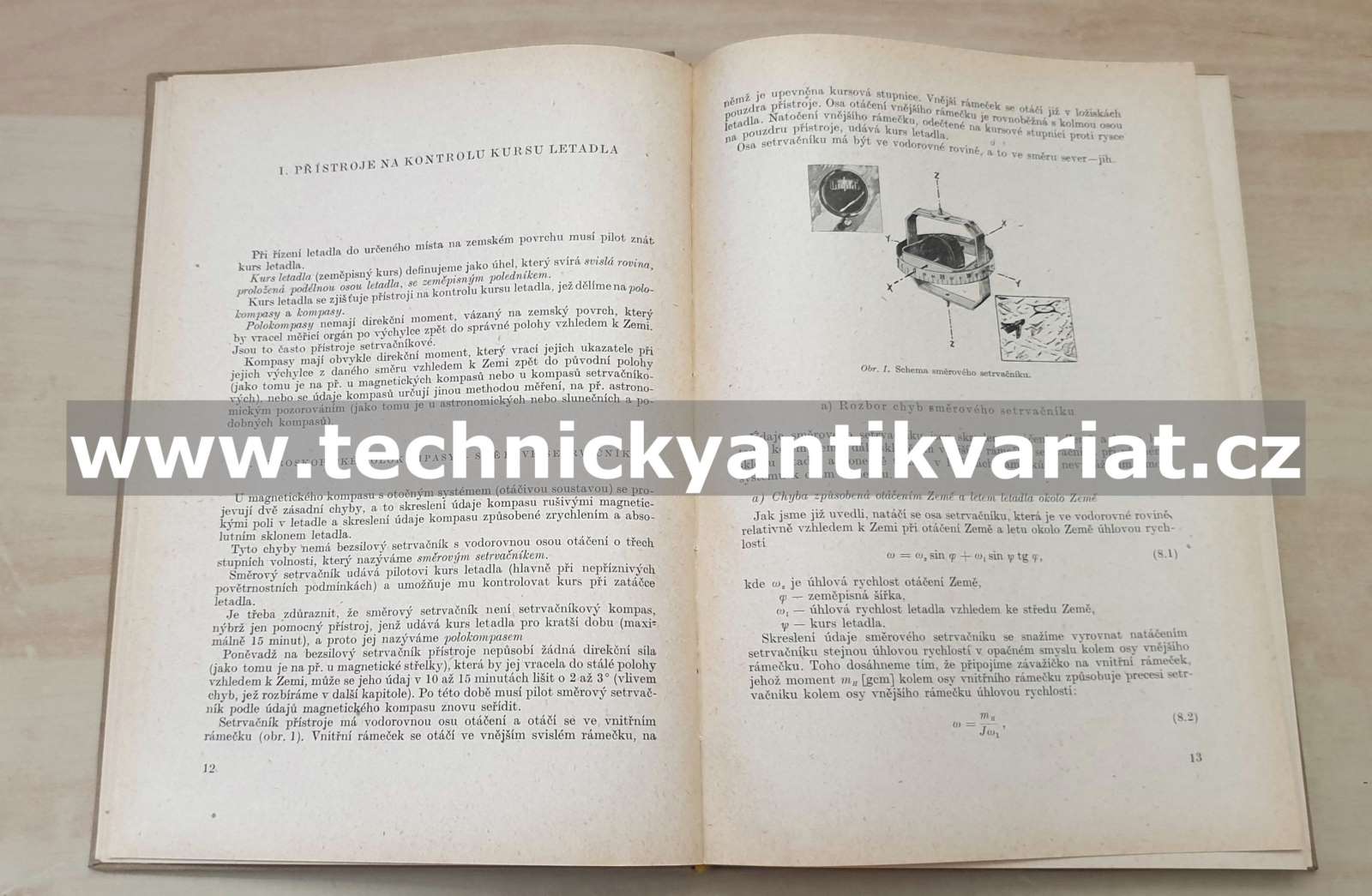 Letecké přístroje II. Přístroje navigační - Theodor Duda (1956)