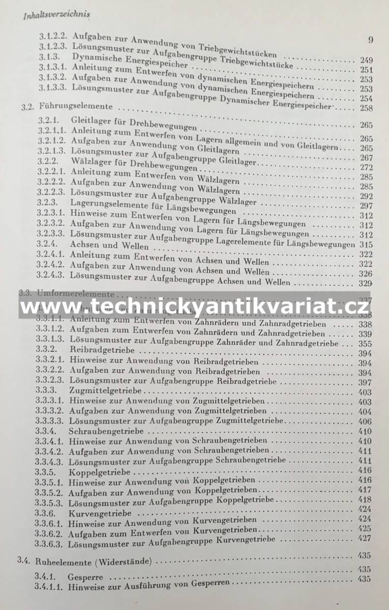 Einführung in die feinmechanischen Konstruktionen, Aufgaben und Lösungen - Hildebrand (1970)