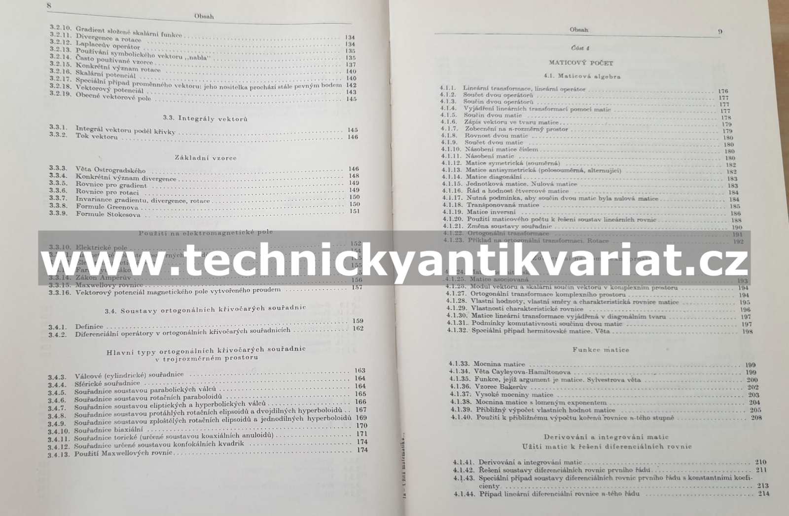 Užitá matematika pro elektrotechnické inženýry - André Angot (1972)